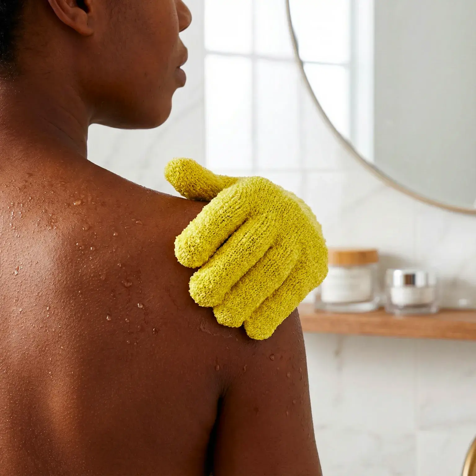 Exfoliating Body Scrubber Glove - Image 2