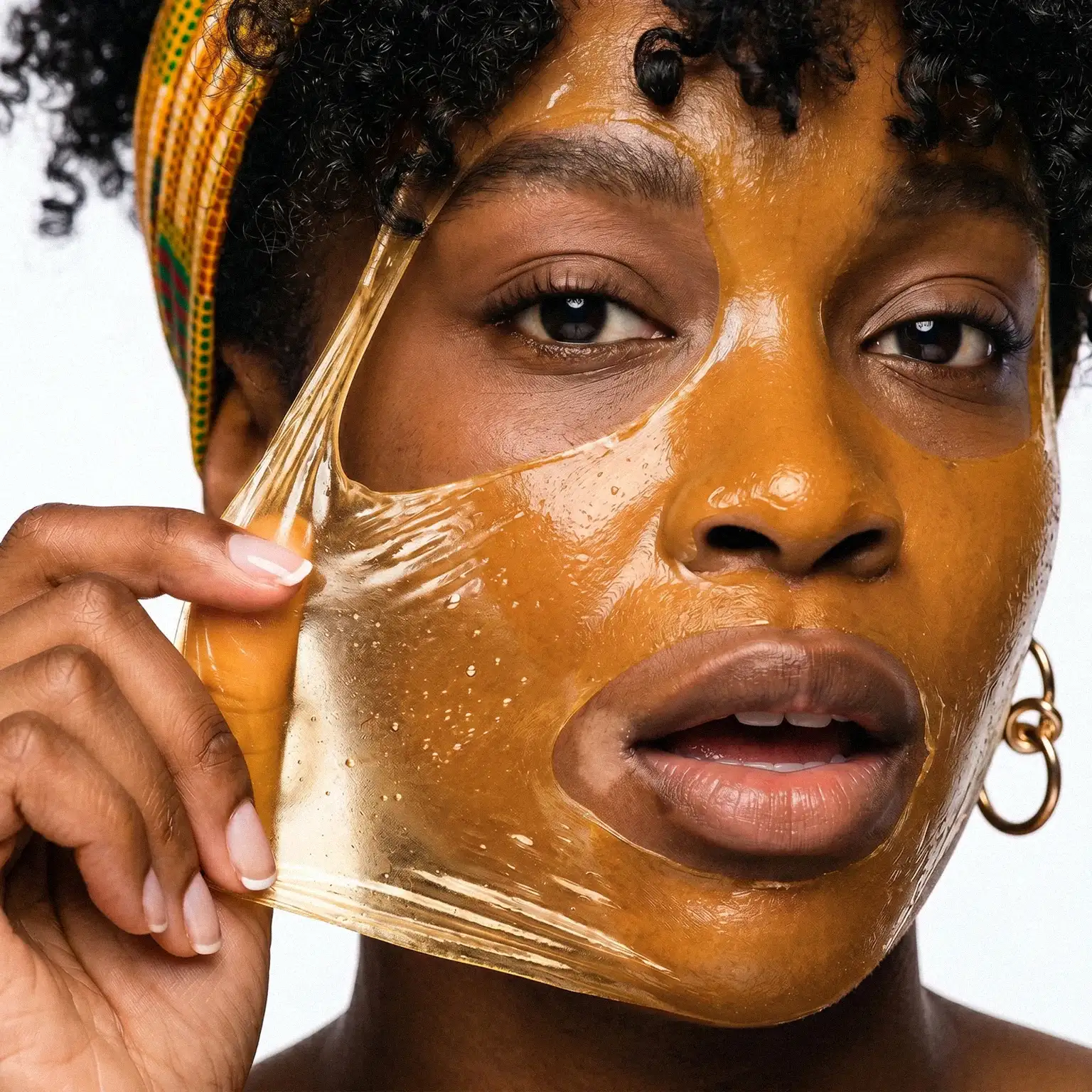 Sea Moss Wrapping Mask with Turmeric & Kojic Acid - Image 2
