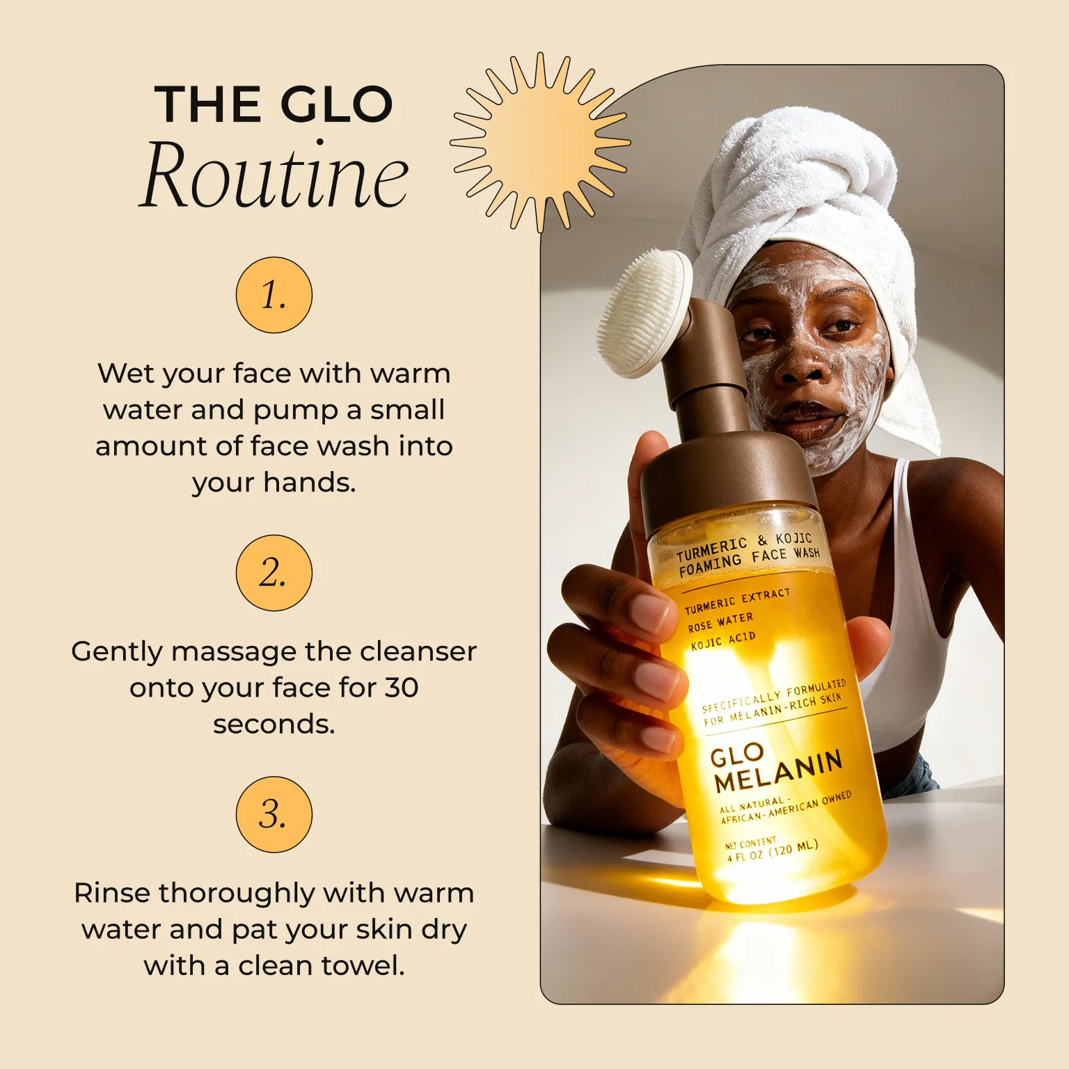 Turmeric and Kojic Foaming Face Wash - Image 8