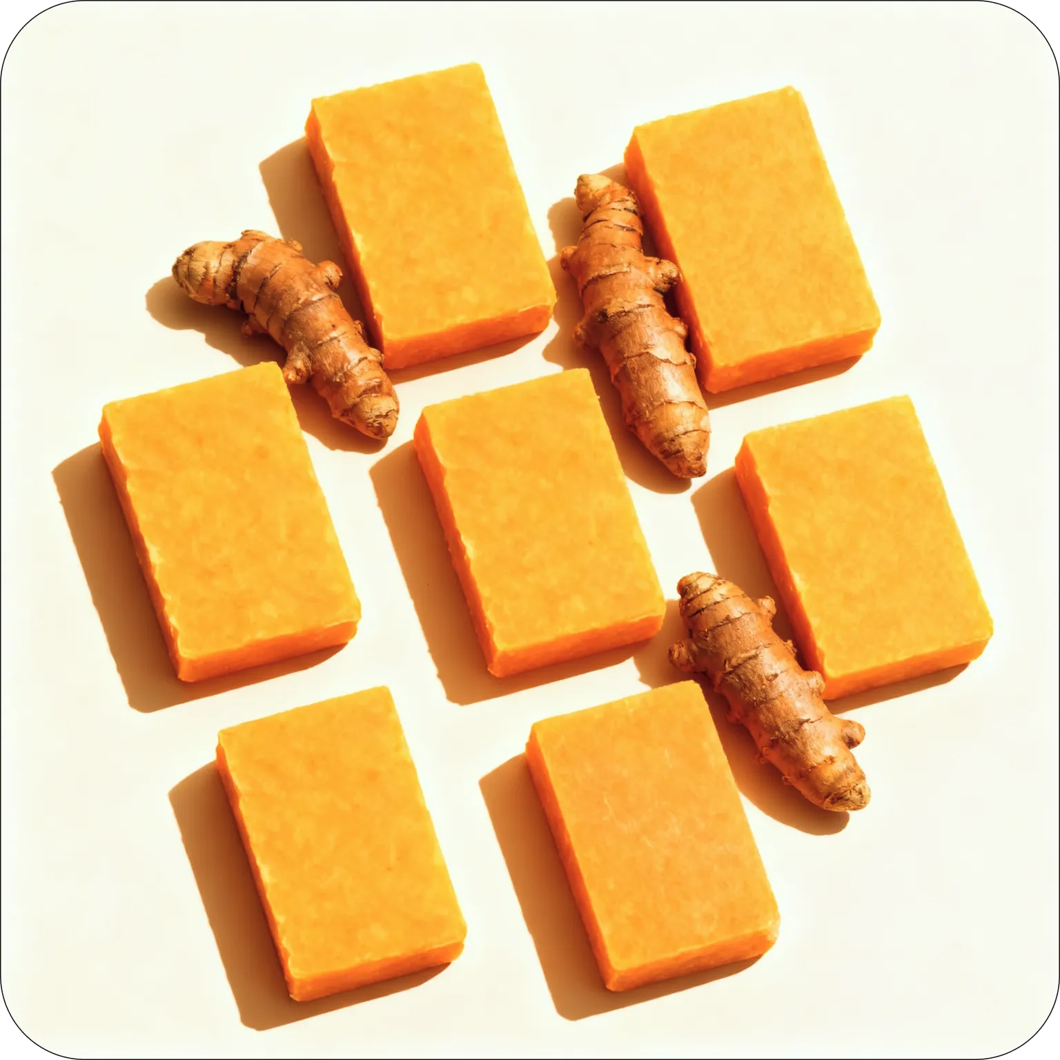 Turmeric Brightening Soap (with Vitamin C, Alpha Arbutin, Oat) - Image 7